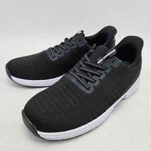 Orthofeet Coral Stretch Knit womens 8 orthopedic sneakers black Anti Slip New